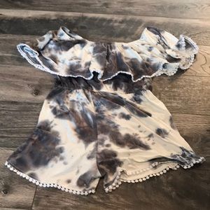 Cute New Strapless Romper